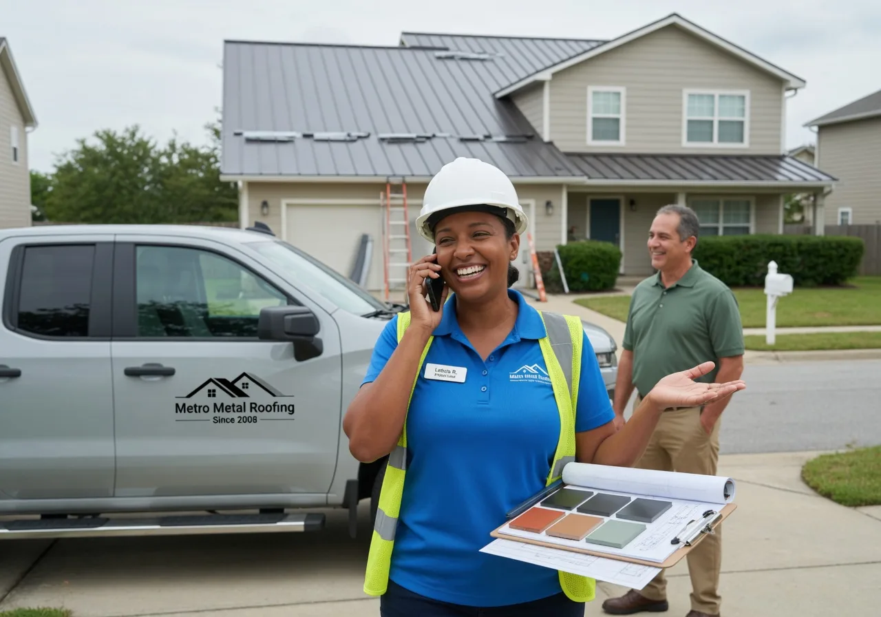Storm Damage Metal Roof Repair in Northboro, IA